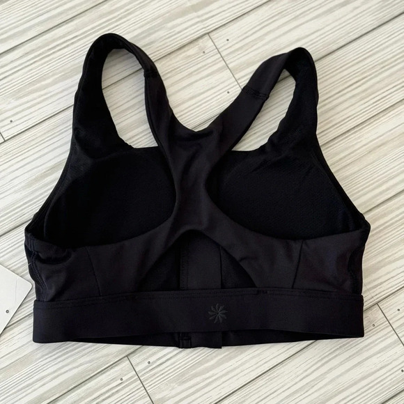 NWT | Athleta Black Ultimate Zip Front Bra - Size XXS D-DD - Picture 6 of 6